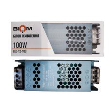 Блок живлення BIOM DC12 100W 8.3А LED-12-100