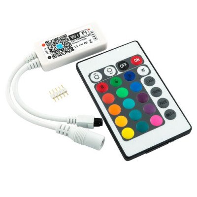 Контролер RGBW OEM 8А-WIFI-IR24 (2A * 4канала)