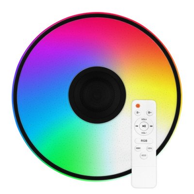 Світильник світлодіодний Biom SMART SML-R27-80-M-FRGB 3000-6000K+ FULL RGB 70Вт с д/у муз. BT APP