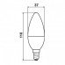 Свiтлодiодна лампа Biom BT-570 C37 7W E14 4500К матова