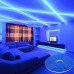 Світлодіодна стрічка NEON 12В JL 2835-120 B IP65 синий, герметичная, 1м