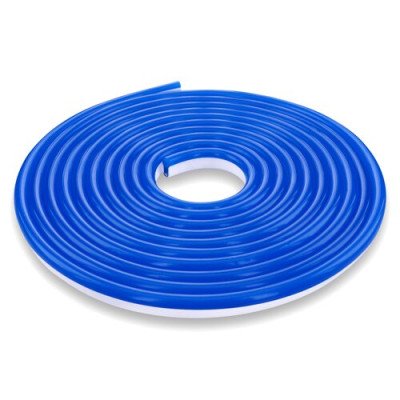 Світлодіодна стрічка NEON 12В JL 2835-120 B IP65 синий, герметичная, 1м