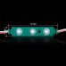 Світлодіодний модуль BRT XG193 5630-3 led W 1,5W GREEN, 12В, IP65 зелений з лінзою напівсфера