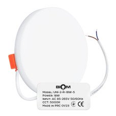 Світильник Biom UNI-2-R18W-5 18Вт круглий 5000К