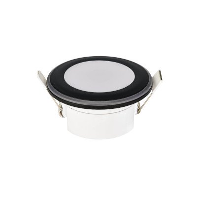Світлодіодний світильник вбудований LED PARKER-5 5W  4200K чорний
