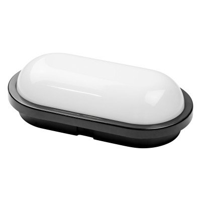 Світлодіодний світильник вологозахищений AYDOS-20 20W IP65 6400К чорний