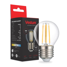 Світлодіодна філаментна лампа Vestum G45 Е27 4Вт 220V 4100К 1-VS-2205-03