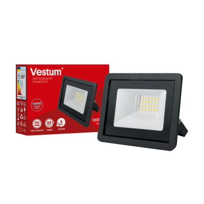 Світлодіодний прожектор Vestum 20W 6500K 180-260V IP65 1-VS-3014