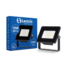 Світлодіодний прожектор Lectris 10W 900Лм 6500K 185-265V IP65 1-LC-3001-03