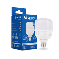 Світлодіодна високопотужна лампа Lectris T100 23W 6500K 220V E27 1-LC-1601-03