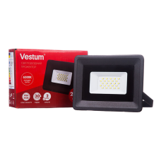 Світлодіодний прожектор Vestum 20W 1800Лм 6500K 185-265V IP65 1-VS-3002-03