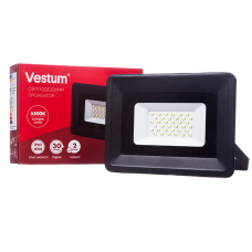 Світлодіодний прожектор LED Vestum 30W 2600Лм 6500K 185-265V IP65 1-VS-3003-03