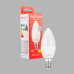 Лампа LED Vestum C37 6W 3000K 220V E14