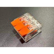 Клеммник 3-pin, РСТ-413, прозрачный (клеммы, клеммники, клеммники, соединители)