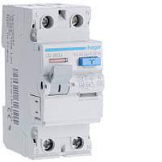 Дифференциальное реле 2P, 6kA, 63A,30mA, A, Hager CDA263D