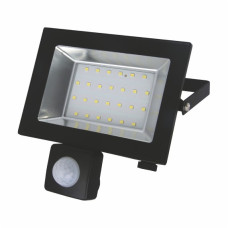 Прожектор с датчиком движения 30w 220В 2250lm 6500K IP65 LED-SLТ Sokol