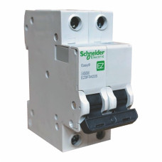 Автоматический выключатель 2P 40A C 4.5 kA Schneider Electric EZ9F34240