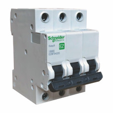Автоматический выключатель 3P 63A C 4.5 kA Schneider ElectricEZ9F34363