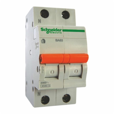 Автоматический выключатель ВА63 C 2Р 40А Schneider Electric 11217