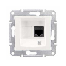 Розетка компьютерная RJ45 5e UTP слон Schneider Sedna SDN4300123