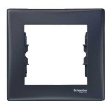 Рамка 1-местная горизонтальная графит Schneider SDN5800170