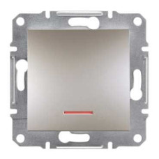 Выключатель с подсветкой бронза Schneider Asfora EPH1400169
