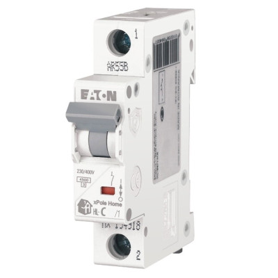Автоматический выключатель однополюсный HL C 1P 20A Eaton