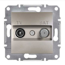 Розетка TV-SAT оконечная бронза Schneider Asfora EPH3400169