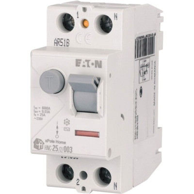 Дифференциальный автомат 2P C 25А 6 кА 30mA HNC Eaton
