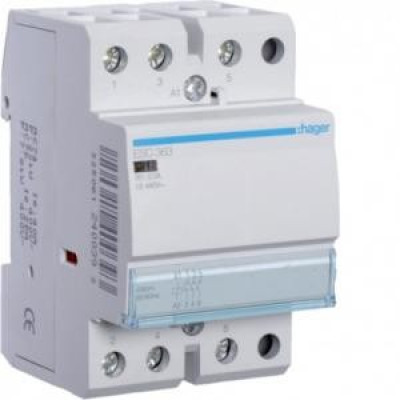 Контактор 63A 3НВ 230В Hager ESC363