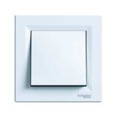 Выключатель 1-клавишный белый Schneider Sedna SDN0500121