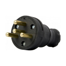 Вилка (каучук) BK1-2504-4011 3*25 А