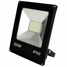 Прожектор LED-SLe- 50W 220В 3500lm 6500K кут 120 Slim Elite (10)