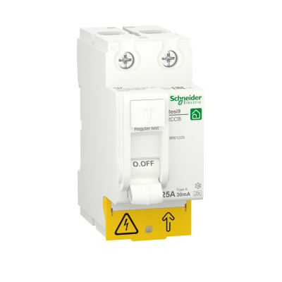 Дифференциальное реле 2P 25A 30mA А RESI9 Schneider