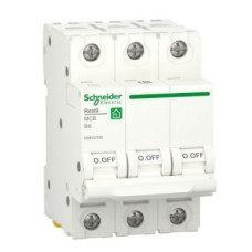 Автоматический выключатель 6kA 3P 10A В Schneider RESI9
