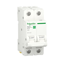 Автоматический выключатель 6kA 2P 63A C Schneider RESI9