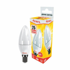 Светодиодная LED лампа свеча С37 8W 220В E14 4100К Sokol