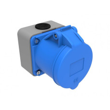 Розетка настенная 220V 3*32A полиамид IP44 Bemis BC1-3403-2510