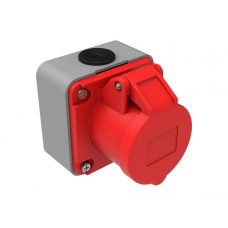 Розетка настенная 380V 4*16A полиамид IP44 Bemis BC1-1504-2510