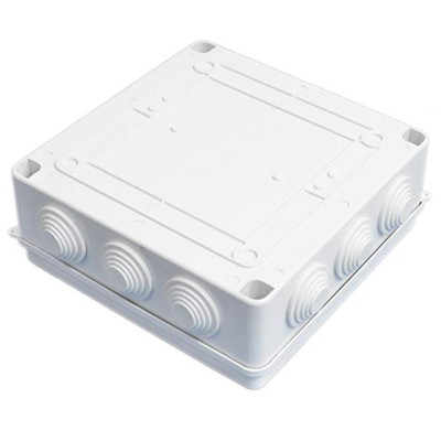 Коробка термопластиковая 200x200x80 IP65 Bemis BY25-130
