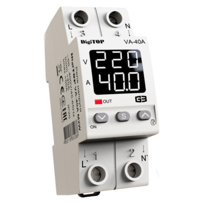 Реле напряжения DigiTOP VA-40А M2W