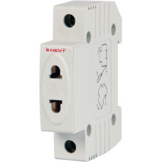 Розетка на DIN-рейку e.socket.stand.din, 230В