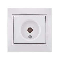 Розетка ТВ конечная Lezard MIRA 701-0202-130 цвет белый