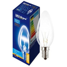 Лампа накаливания прозрачная свеча ДС Искра 60w e27
