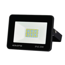 Светодиодный LED прожектор ECOLAMP 20W 1800lm 6500K IP65 (ЕL_206500)