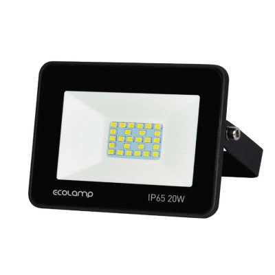 Светодиодный LED прожектор ECOLAMP 20W 1800lm 6500K IP65 (ЕL_206500)