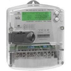 Счетчик многотарифный NIK 2303 ARP3T.1202.MC.11 3x220/380В 5-120А, А+R±, реле, RS-485, магнито- и радиозащита