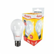 Светодиодная LED лампа A60 10W 220В E27 4100К Sokol