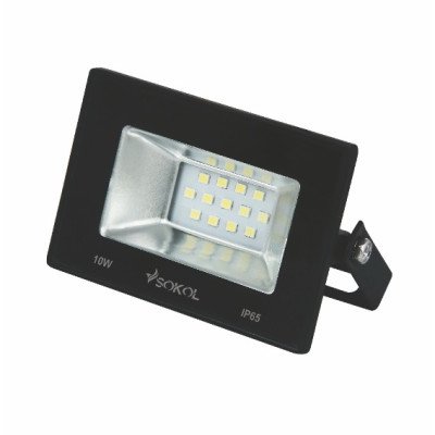 Прожектор 10w 220В 7500lm 6500K IP65 LED-SLТ Sokol
