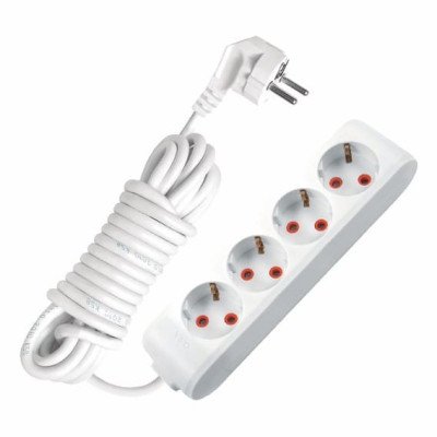 Удлинитель 4гн 3м с заземлением VIKO Multi-Let
